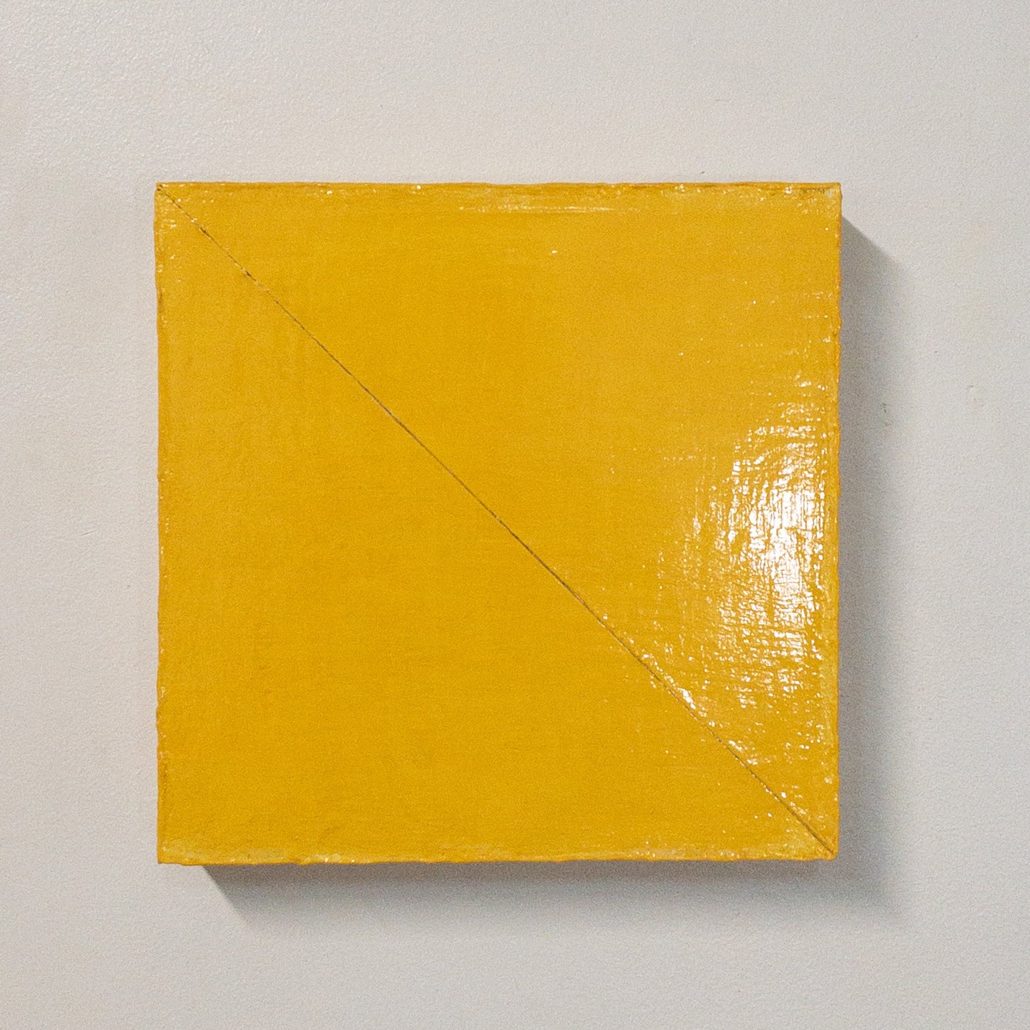 Yellow with Diagonal Line