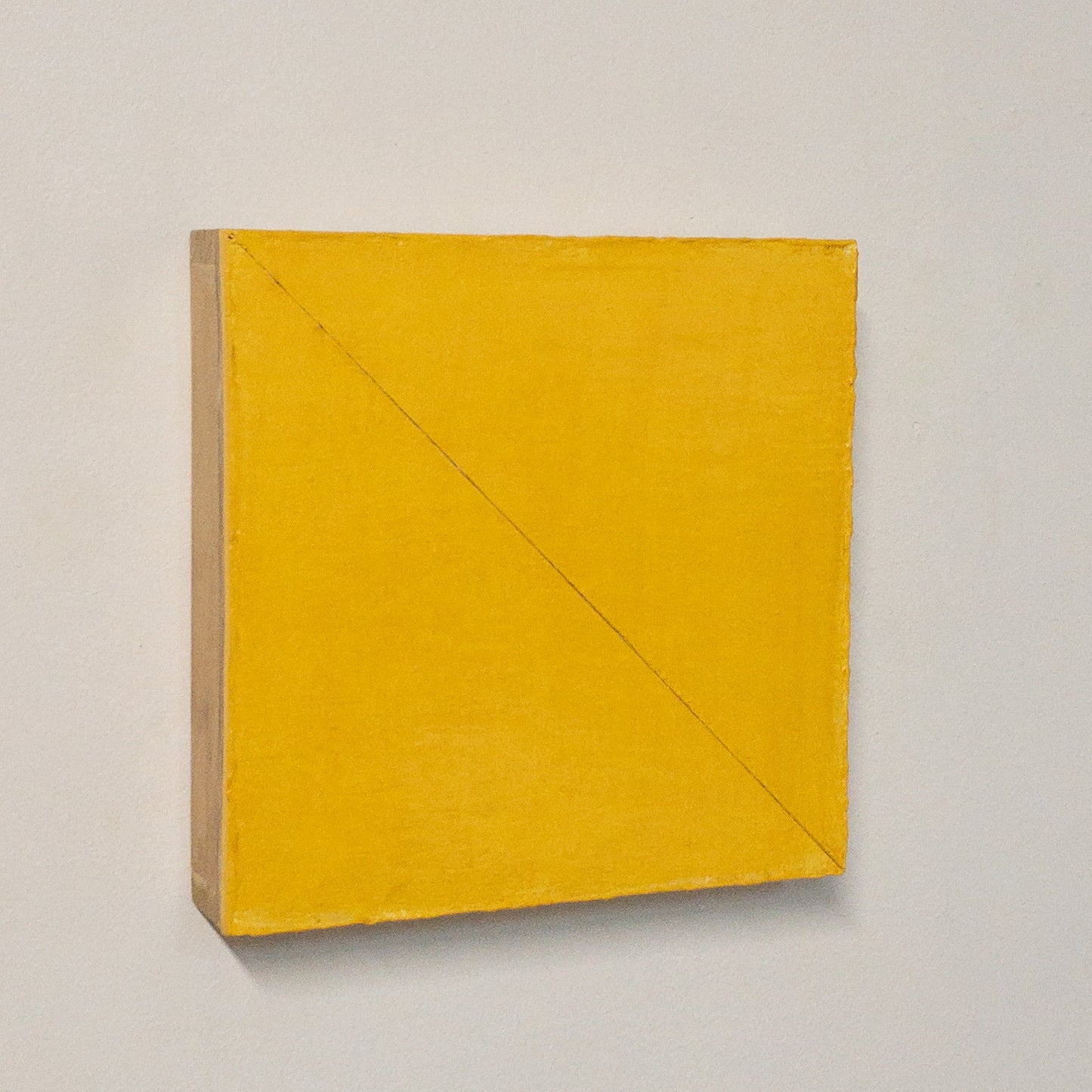 Yellow with Diagonal Line