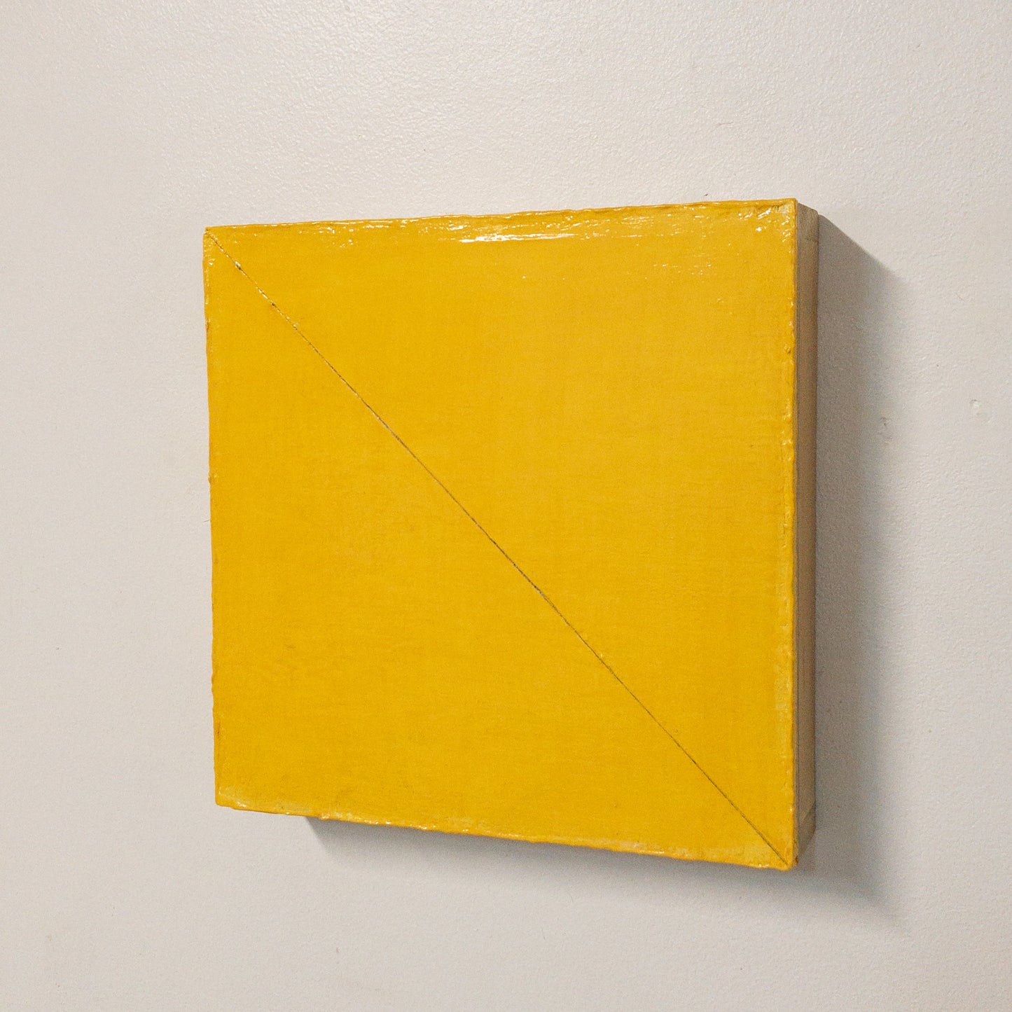 Yellow with Diagonal Line